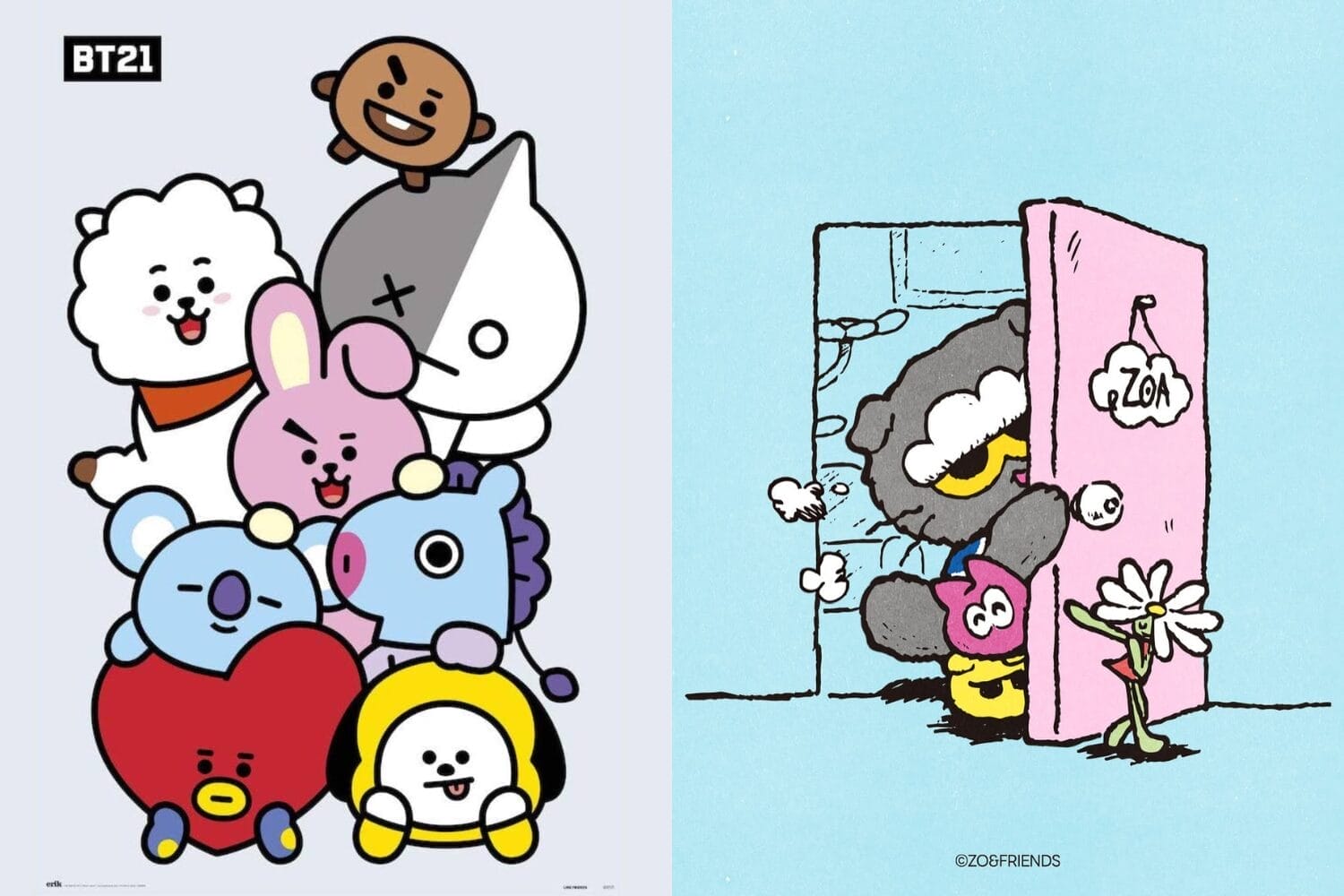 从 GD 的猫到 BT21：盘点明星 × LINE FRIENDS 热门联名