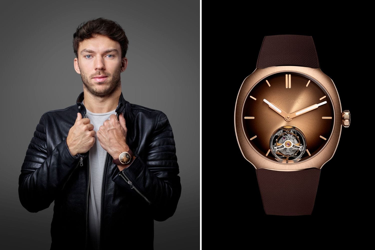 H.Moser & Cie. 与F1车手Pierre Gasly的新结晶继承速度与激情