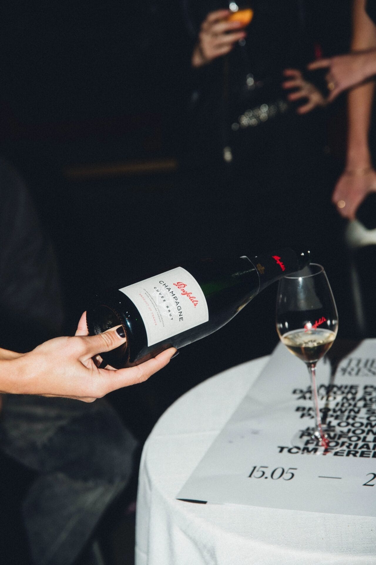 PEN NV CuveeBrut Champagne ATA Presents Penfolds Still 1