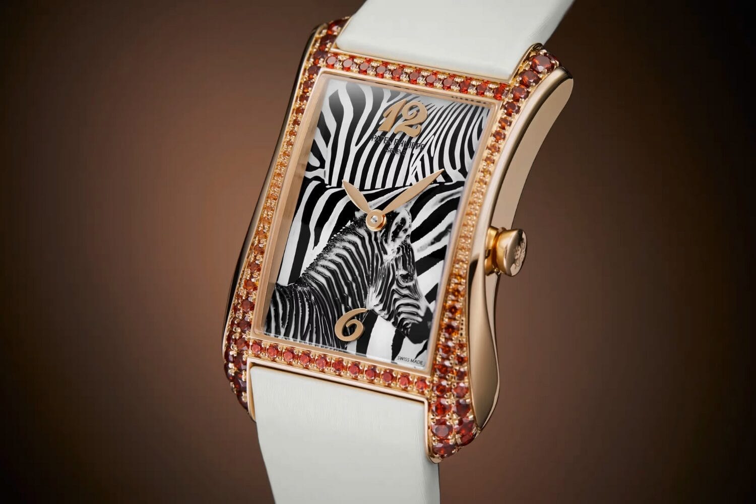 Patek Philippe Gondolo Serata “斑马”腕表：几何曲线上的野性艺术