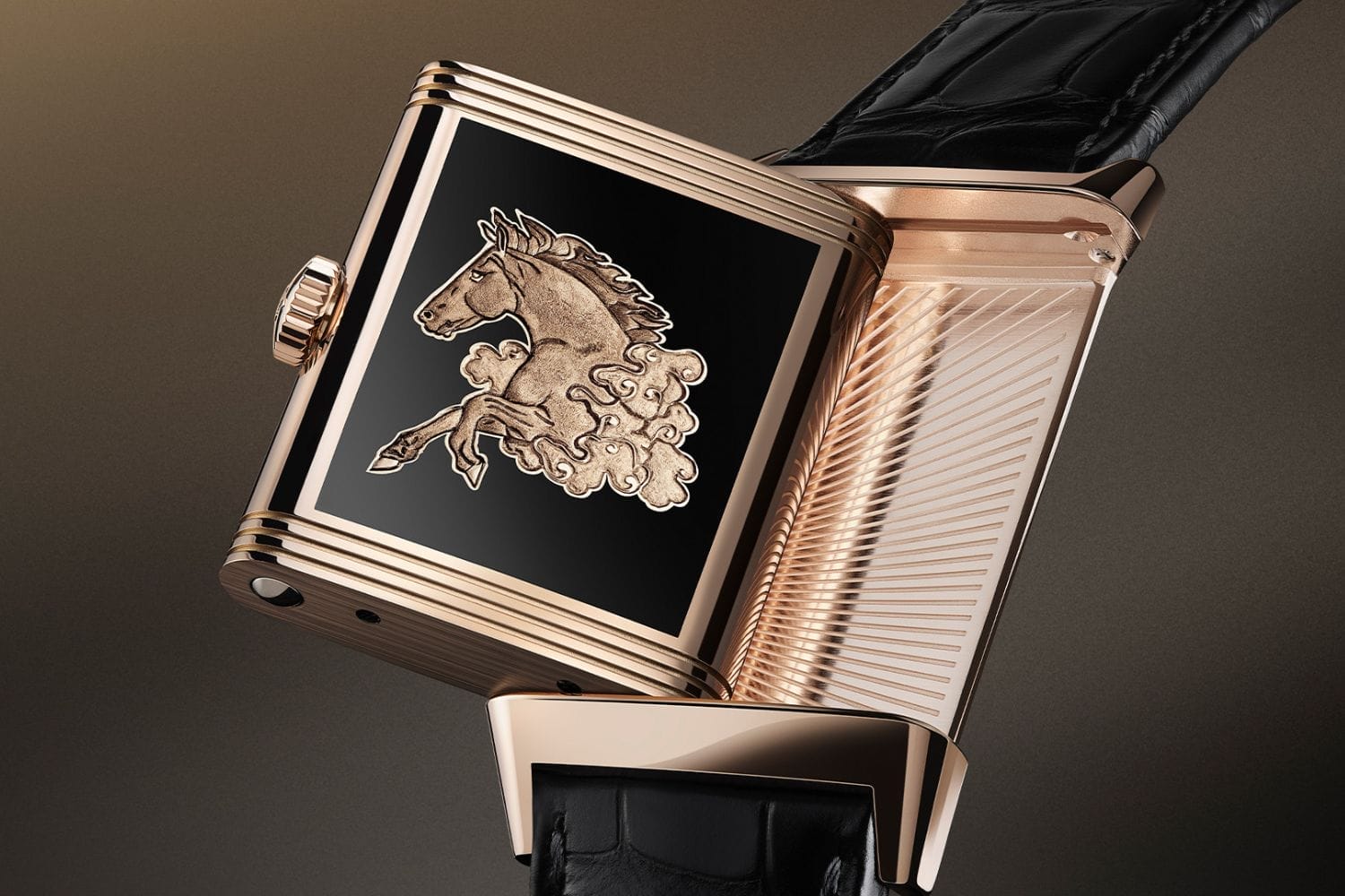 Jaeger-LeCoultre Reverso 系列，与马的艺术永恒