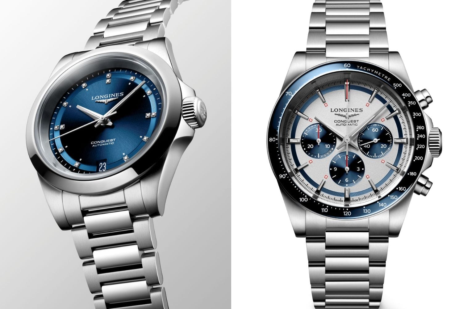 Longines FIS 2025-2026 赛季官方表款：全新Conquest系列时计