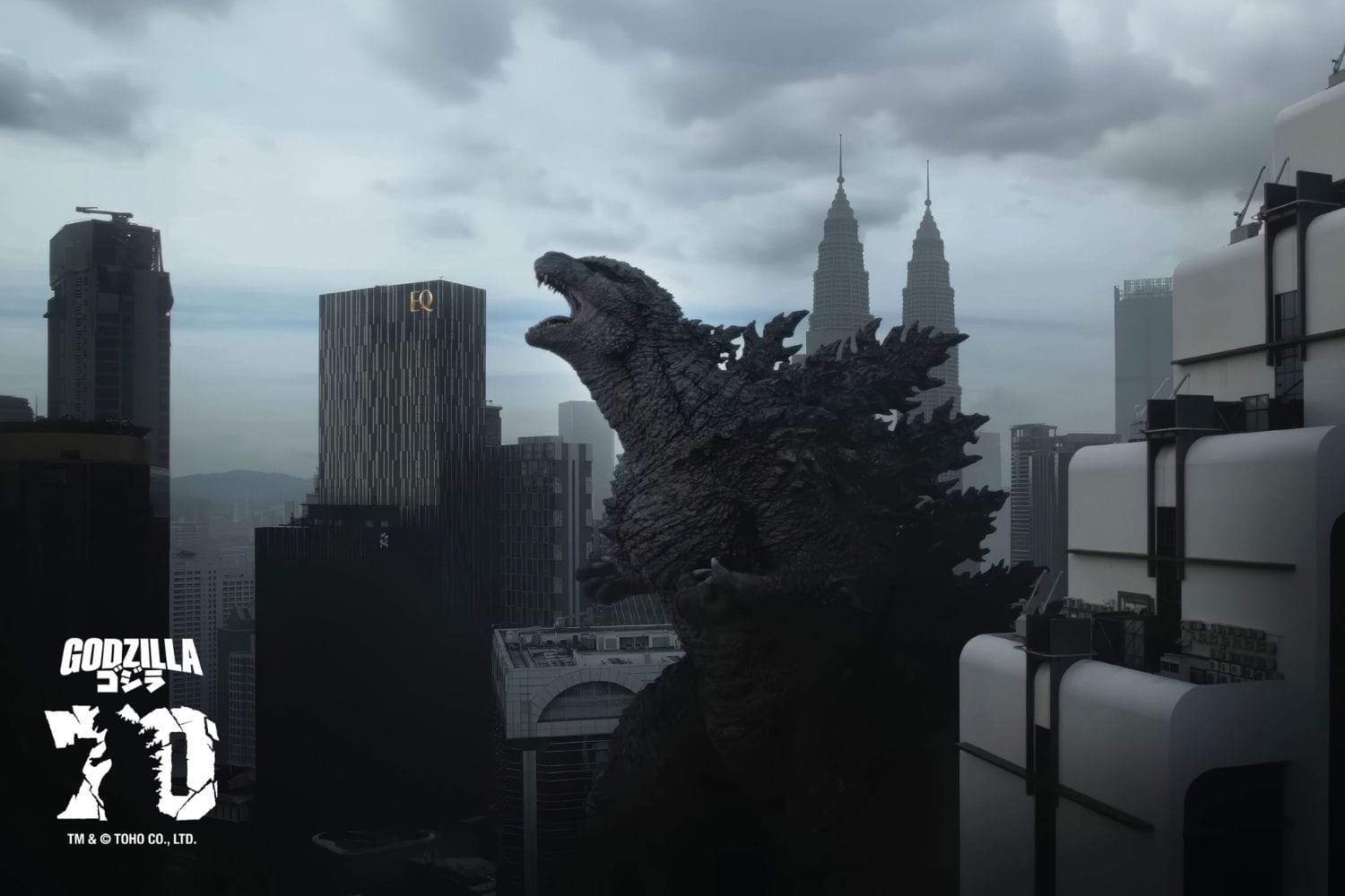 Godzilla 70 周年，EQ 携手 TOHO 庆祝，怪兽之王震撼吉隆坡！