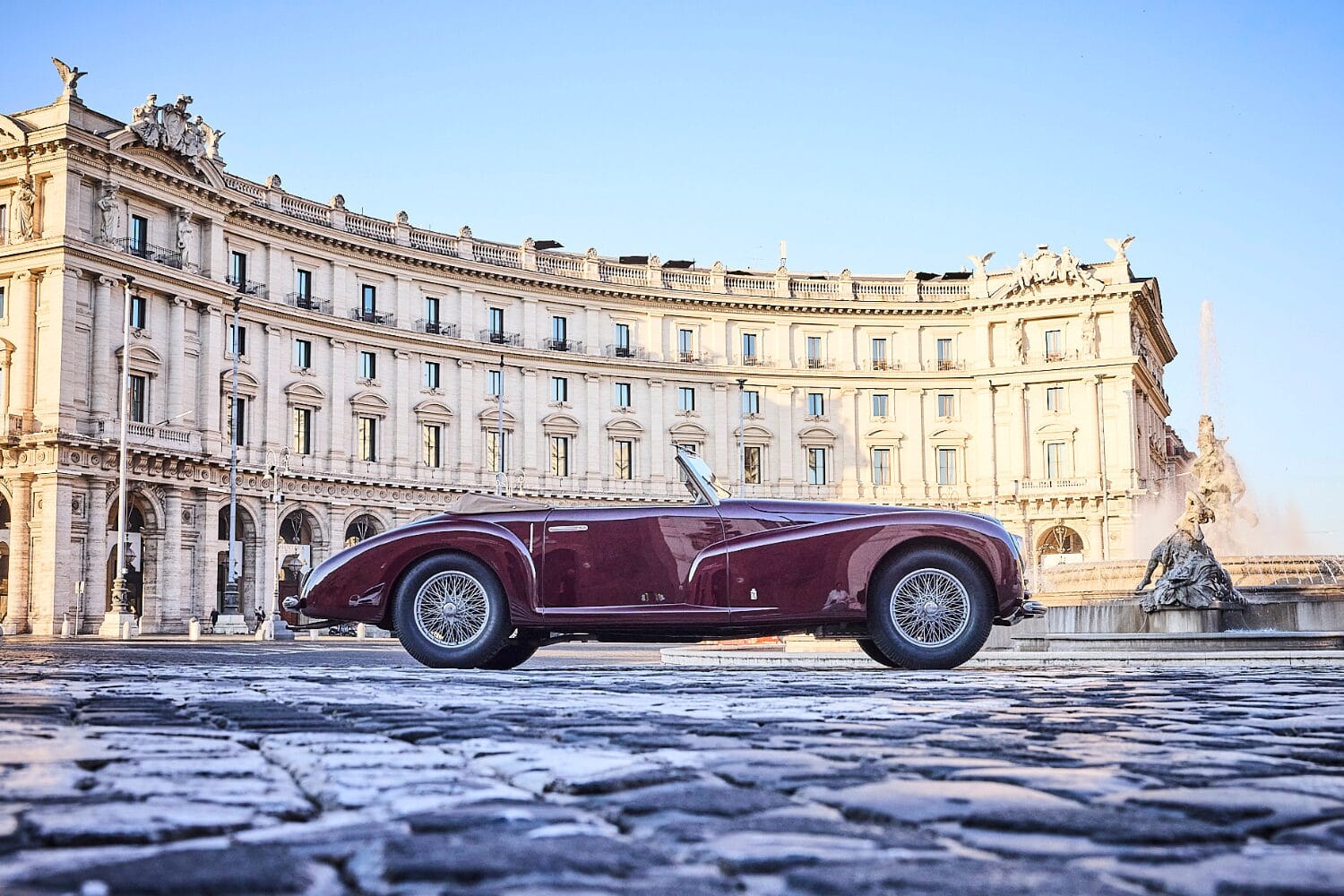 Anantara Concorso Roma 古董车盛会，汇聚意大利传奇经典车