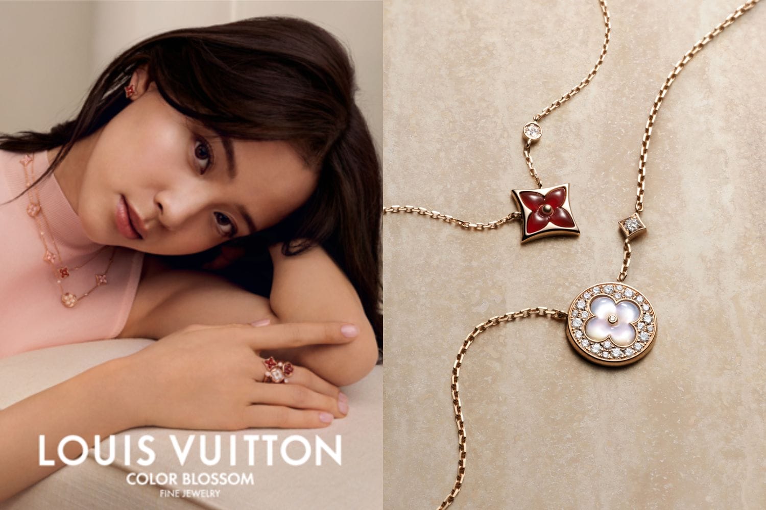 Louis Vuitton Color Blossom 系列新作，由欧阳娜娜演绎